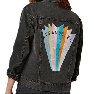 Pacing Black jean jacket